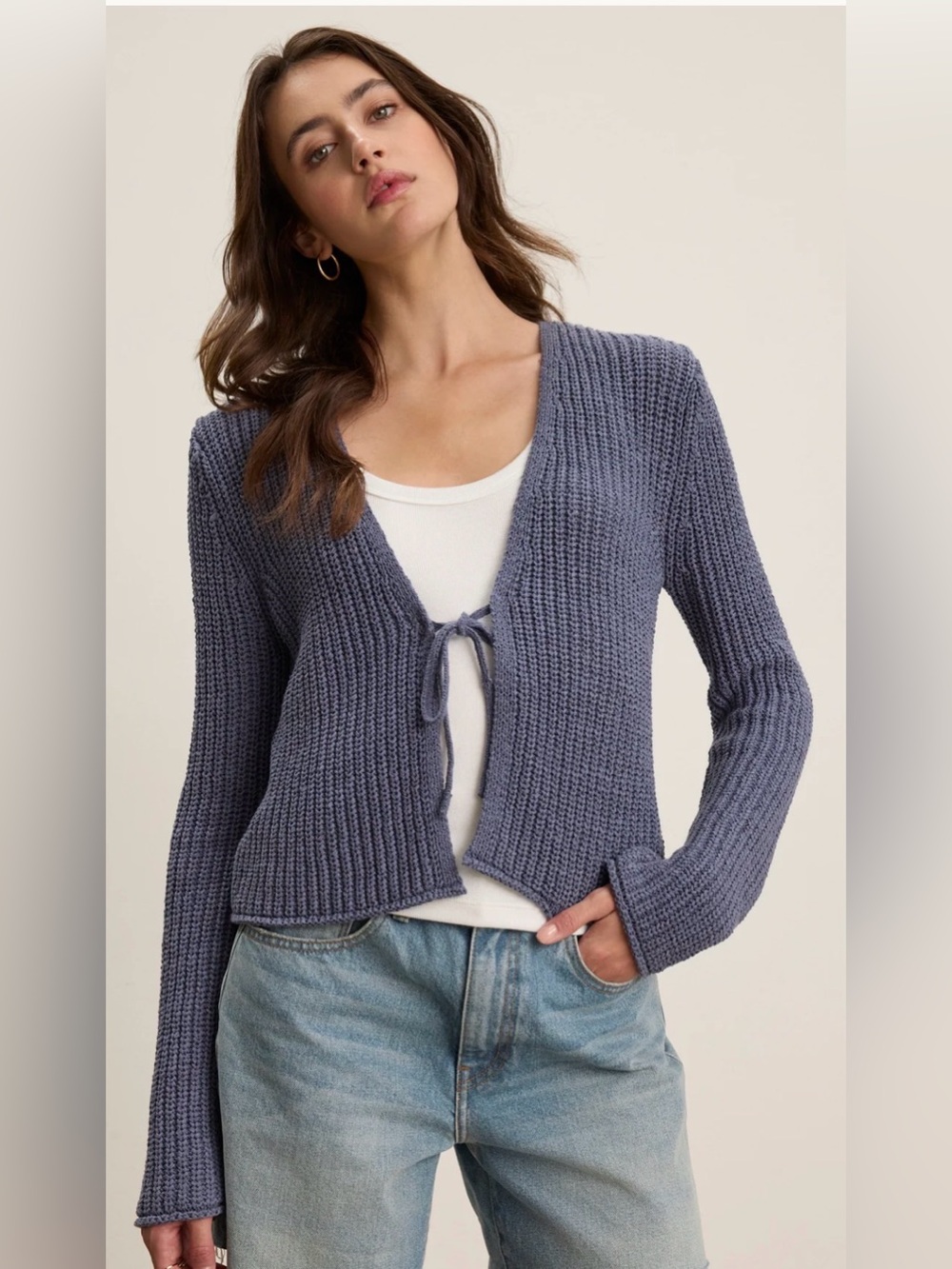 Velvet by Graham & Spencer Thalia Cardigan- Atlas- XL